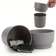 Flower Pot Type Hidden Safe | Secret Doppelganger Safe With Lock, For Hiding Valuables, Plastic Hidden Compartment Container, No Power Supply Required - Multicolor - View 9