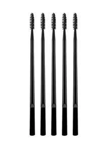 1/2/5pcs Brow Lift Applicator, Dual-Ended Eyebrow Brush For Grooming & Lifting Brows & Applying Brow Wax, Creates A Fluffy Feathered Look