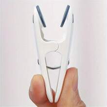 12pcs Non-Marking Windproof Clothes Drying Clips - Seamless Soft Plastic Clothespins For Household Use - Multicolor - View 7