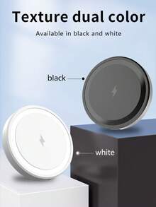 Upgraded 15W Magnetic Wireless Charger, Compatible With IPhone 8-17 Pro Max, Strong Magnetic Adsorption, PD Interface, Ultra-Thin Portable Seamless, Fast Charging