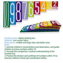 qixi 1 Set Numeric Separation And Combination Blocks Educational Toy, Felt Fabric Math Learning Model For Preschool And Elementary School, Develop Thinking Skills - Multicolor - View 3