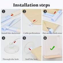 1 Chiếc võng cho mèo được nâng cấp, giường ngủ cho thú cưng bốn mùa, giường treo cho mèo bằng giác hút, giường gấp cho mèo đặt trên bệ cửa sổ, đồ dùng cho thú cưng - Một cỡ - Xem 4