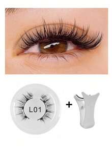 False Eyelashes Suitable For Daily Makeup, Can Be Given As A Gift To Girlfriend - Multicolor - View 1