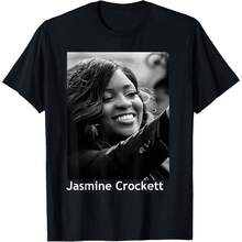 Jasmine Crockett Congresswoman T-Shirt - Black - View 1
