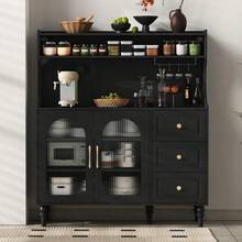 Buffets & Sideboards - Black + MDF-1 - View 12
