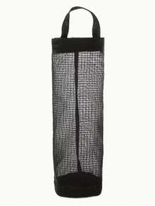 2个装垃圾袋收纳袋，塑料袋分配器，耐用可水洗垃圾袋架，清洁用品，家居工具，返校必备品，壁挂式厨房垃圾袋收纳架，圆形杂物收纳袋，厨房用品，清洁用品收纳，门后悬挂式收纳袋，带可拆卸可水洗网袋的壁挂式厨房垃圾袋架