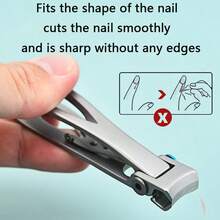 Large-Opening Nail Clipper High-End Set, Single Large Nail Clipper For Household Use, Manicuring Tool, Thick And Hard Nail Clipper