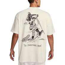 Nike ACG DRI-FIT SS25 时尚百搭运动休闲短袖T恤，男款，米色 - 白色 - 查看 4