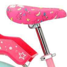 JCH-Bicicleta Licorne R16 para Niñas 4-8 Años Blackhill - Rodado 16 Frenos V-Brake Rosa Pastel Mate Ruedas LED Canasta y Portamuñecas. - Rosa - Ver 5