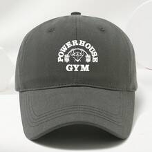 POWERHOUSE Printed High-Quality Baseball Cap, Stylish, Soft, Comfortable, Breathable, Sweat-Wicking, Adjustable, For Outdoor Leisure, Sports, Shopping, And Vacations. - Khaki 1 - View 8
