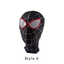 Marvel 1个漫威蜘蛛侠头盔，迈尔斯·莫拉莱斯蜘蛛侠趣味面具，格温·史黛西蜘蛛格温面具，超级英雄冒险，适合角色扮演，节日装饰 - 彩色 - 查看 18