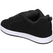 DC SHOES | DC Shoes Court Graffik Herren-Sneaker in Weite H – Schwarze Freizeit-Sneaker mit weißen Details – Schnür-Sneaker – Urbaner Stil – Bequem und vielseitig – Modell 300529-001 - Weiss - Übersicht 5