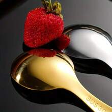 3pcs/Set Portable Stainless Steel Cutlery Set With Cute Shape, Folding Cutlery With Storage Box, Including Forks, Spoons And Storage Box - Perfect For Office, Kitchen, School, Picnic, Camping And Outdoor Activities, Back-To-School Season Gift - Mini Spoon (Boxed) - View 7