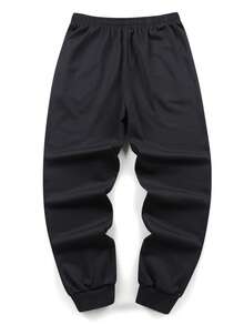 男士两件套纯色抽绳腰户外运动裤 - 彩色 - 查看 5