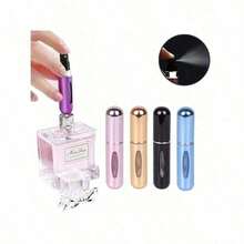 Travel Essential 1-Pack Portable Mini Perfume Spray Bottle Set – Refillable Travel-Sized Perfume Spray Bottles For Convenient Touch-Ups Anytime, Anywhere – Perfect For Keeping Your Favorite Fragrance In Your Purse, Pocket, Gym Bag, And For Use While Traveling Or Shopping – Leak-Proof And Easy To Fill, Ideal For Parties And Everyday Use, And The Perfect Back-To-School Perfume Bottle For Easy Portability. - Random Color - View 6