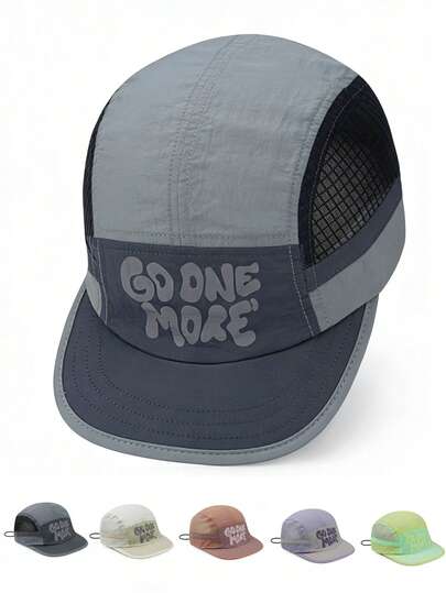 This Mesh Baseball Cap Features A Short Brim Design, Suitable For Spring And Summer Wear. It Is Lightweight, Breathable, Quick-Drying, And Adjustable. Suitable For Both Men And Women. This Fashionable Baseball Cap Is Also Suitable For Fathers, And Can Also Be Used As A Referee Cap Or Student Cap.