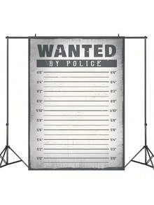 2D Flat Black & White Human Height Measurement Chart, Photography Background, Portrait Photography Background, Studio Prop Vinyl Material - Black and White - View 19