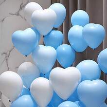 21/46 piezas Set de globos de látex con forma de corazón de macarrón suave y romántico en tonos pastel, adecuado para citas de pareja, declaración de amor, ceremonia de propuesta, boda, temporada de bodas, fiesta de cumpleaños, compromiso, San Valentín, despedida de soltera, cumpleaños, aniversario, propuesta, boda y otras decoraciones para fiestas - Multicolor - Ver 7