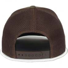 Mossy Oak - Gorra de Camionero de Camuflaje, Parte Trasera de Malla, Cierre Ajustable para Caza, Talla única, Color café,38265681 - D - Ver 5