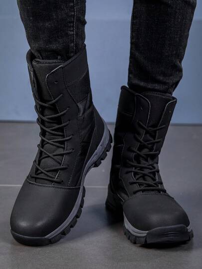 New Couple High-Top Outdoor Boots, Men's Hiking Boots, Outdoor Sports Shoes, Trekking Boots