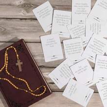 Biblical Affirmation Cards 60 Unique Christian Art Gifts Scripture Prayer Cards Positive Religious Inspirational Affirmation Cards Deck Bible Verse Encouraging Gift For Women And Men - như hình ảnh - Xem 7