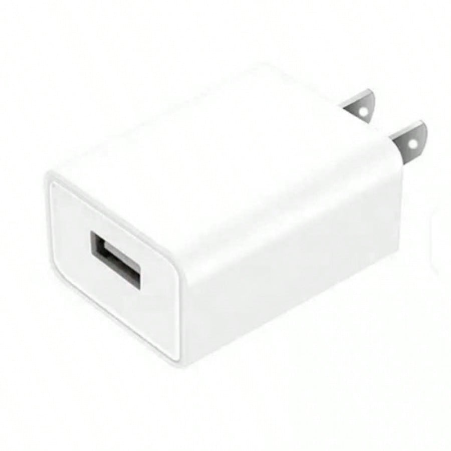 Cargador de Pared USB Universal Blanco Adaptador de Corriente Compacto para Celular