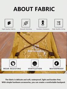 可折叠速干尼龙背包，多功能时尚日常包，多口袋轻便旅行包，大容量简约书包，方便实用，适合学生、护士、教师、商务人士、旅行、通勤、购物、办公、约会、徒步、培训、工作等各种场合。也是理想的生日或节日礼物。 - 彩色 - 查看 6