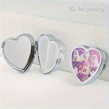 1PC Custom (2D Flat Printing) Pill Box,Mini Pill Box,Household Portable Storage Box Decorative Box For Pockets Purses Travel Metal Organizer For Medication, Vitamins, Jewelry, Earringsfor Valentine's Day Gifts - YH - View 7