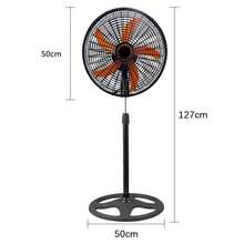 LÈRFM 18-Inch 3-In-1 Floor Fan, Suitable For Home, High Power, Industrial Fan, High Power, Easy Installation, Floor Fan, Fan - US A Type Plug(110-127V) - View 5