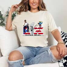 Benito Bowl SuperBowl Funny Tee - trắng - Xem 1
