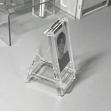 1套/1件透明公告板，Gumei亚克力精美闪卡架，高档小卡片收纳架，精致礼品，营造惊喜感，节日礼物，送给亲朋好友的惊喜，可爱又实惠，复活节礼物（随机款式） - 彩色 - 查看 7