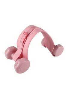 1pc Pink Glute Bridge Resistance Band, 14cm Width With Padded Hip Wrap, Suitable For Glute Bridges, Squats, Dumbbell, Kettlebell Workouts, Fitness, Gym, Home Exercise, Weight Training, Women - Pink - View 4