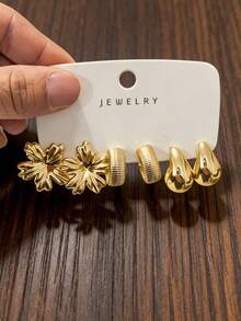 Women Earring Sets - Multicolor - View 6