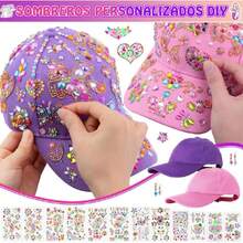 Manualidades para Niñas 8-12 Años – Crea Tu Propio Ramo de Flores con Arte de Gemas – Kit de Arte con Diamantina 5D – Manualidades DIY para Niños 4-12 Años – Regalo Creativo para Niñas y Niños,38259444 - Bronce - Ver 5