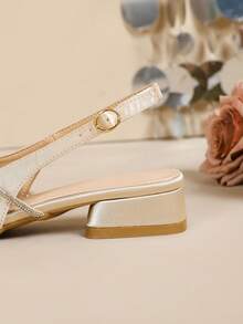 Women Flats - Champagne - View 9