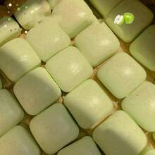 Soft & Slow Rebound Realistic Mini Bread Squeeze Toy, Realistic Butter Toast, Longjing Green, Green Apple, Small Pink Berry, Small Square Loaf, Stress Relief Toy, Small Gift Packaging, Random Delivery