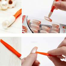 5pcs Set Of Multi-Functional Suction Cup Nail Art Tools, Easy To Absorb, Pry Open And Paste Nail Pieces, Professional Nail Art Aids - Multicolor - View 7