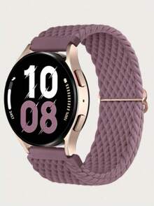 1条编织弹力单环表带，20mm/22mm，兼容三星Galaxy Watch 7 FE/6/5/4（40mm/44mm）、Galaxy Watch 6/4 Classic、Galaxy Watch 5 Pro（45mm）、Galaxy Watch 4 Classic（42mm/46mm）、Galaxy Watch 3（41mm）、Galaxy Active2，升级加长表带，男女通用 - 彩色 - 查看 1