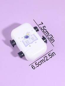 1 pieza, Sello de multiplicación aleatoria de doble rodillo, Herramienta de práctica de cálculo matemático para estudiantes, Suministros de aprendizaje para volver a la escuela - Multicolor - Ver 3