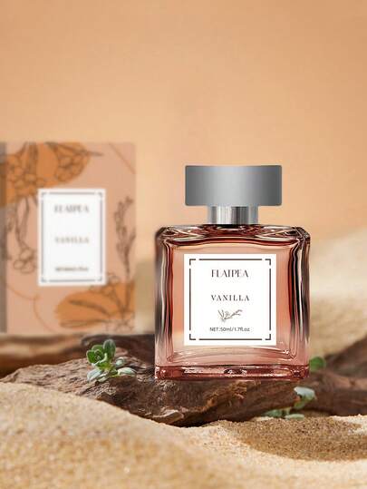 1瓶女士香草香水，1.7盎司，奶香香草味，清新持久，不含酒精，旅行装，是送给女性的理想礼物/情人节/生日礼物