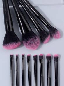 32pcs Makeup Brush Set, Anti-Smudge And Easy To Apply Powder Evenly, Include Mini Powder Puff, Triangle Powder Puff, Water Drop Makeup Sponge, Cleansing Band, Convenient For Travel And Carry