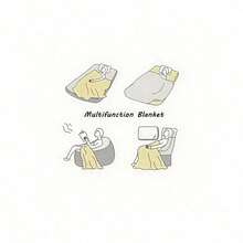 University Of Miami - Sebastian The Ibis Throw Blanket Plaid Wednesday Blankets - 黑色 - 查看 3