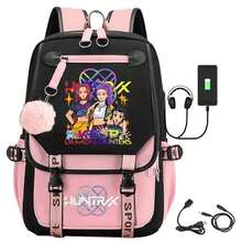 KPop  Backpack Students Large Capacity Backpack K-Pop  Fans Gift Girls School Bags Travel Backpack - 11 - View 3