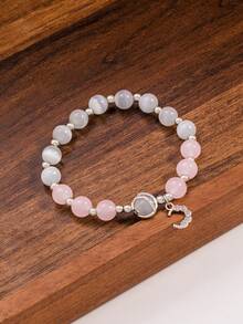 1pc Unique Design, Versatile & Sweet Fairy Moon Bracelet - Moon Bracelet - View 3