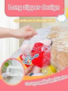 Baby Nursery Storage Doll Slouchy Sofa, Made Of PVC Material - Multicolor - View 9