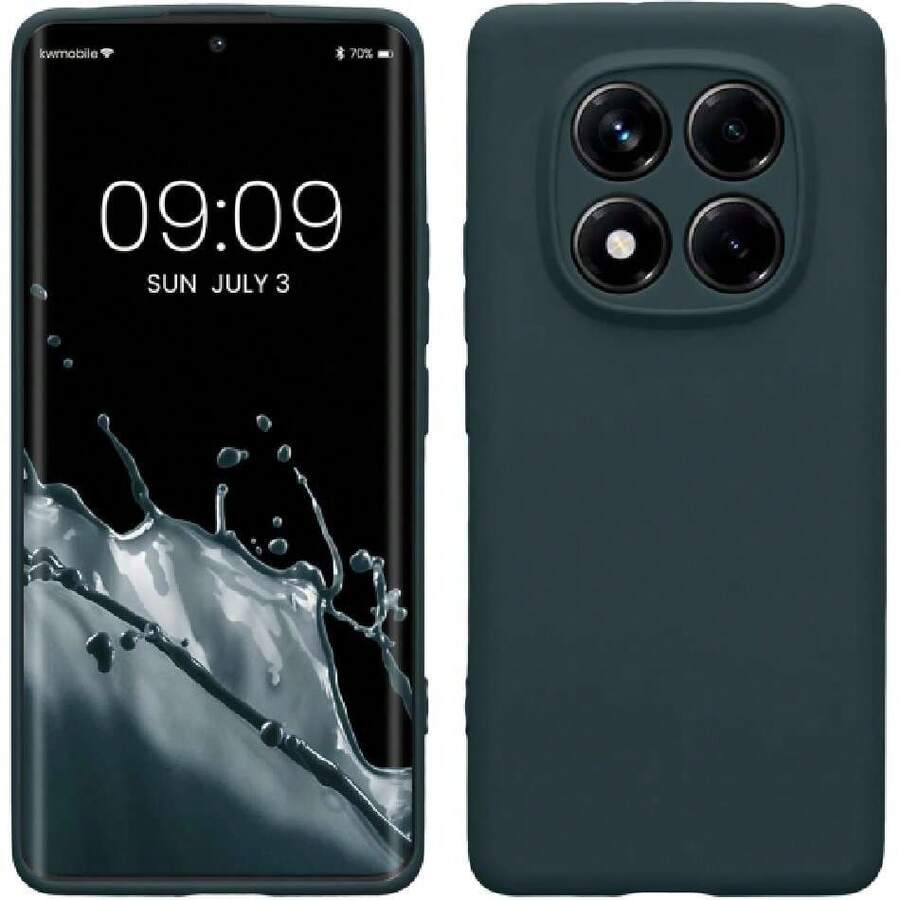 Case Compatible With Xiaomi Redmi Note 14 Pro 4G - With Raised Edges - Suitable For Wireless Charging - Matte Dark Slate, 38213206 - 香檳色 - 查看 1
