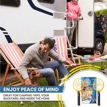 ZAP IT! Bug Zapper Battery Powered 2xAA Included Bug Zapper Racket 3 500 Volt 2 Pack - Amarillo - Ver 5