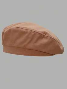 1pc Women's Beret Hat, French Artist Classic Painter Beret Hat,Autumn/Winter Fashion Painter's Hat, Retro Casual Style Hat - Multicolor - View 7