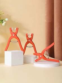 一套五爪按扣安装工具，无需钉子无需缝纫，通用型，五爪按扣钳，1把钳子+50个按扣 - 紅色 - 查看 9