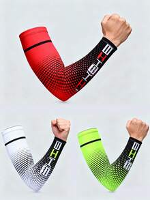 1 đôi ống tay thể thao nam - Chống tia UV và thoáng mát, làm từ lụa băng, thích hợp cho đạp xe, chạy bộ và các hoạt động ngoài trời. - Nhiều màu - Xem 1